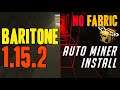 How to get Auto Miner Minecraft Mod 1.15.2 - download install Baritone 1.15.2 (no Fabric on Windows)
