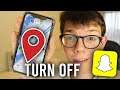How To Turn Off Snap Maps On Snapchat | Turn Off Snapchat Location