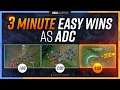 How to WIN in 3 MINUTES as ADC! - Skill Capped ADC Guide
