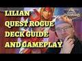 Infiltrator Lilian Quest Rogue deck guide and gameplay (Hearthstone United in Stormwind)