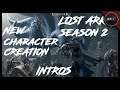 Lost Ark KR Season 2 - New Character Creation Class Intros