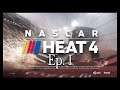 Nascar Heat 4 Ep. 1- Full Settings, Character Customization, Drebin Setup, and Race