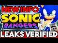 NEW Sonic Rangers Leaks CONFIRMED, Levels, Characters, Gameplay Info, & More?