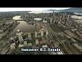 Realistic Graphics Downtown Vancouver British Columbia