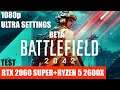RTX 2060 SUPER+RYZEN 5 2600X in Battlefield 2042