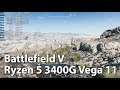 Ryzen 5 3400G Test - Tripple A Gaming on an APU - Battlefield V - Benchmark Test