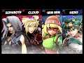 Super Smash Bros Ultimate Amiibo Fights – Sephiroth & Co #94 Sephiroth & Cloud vs Min Min & Solo