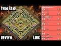 TH14 ANTI 3 STAR OP BASE LINK || TOWN HALL 14 BASE REVIEW GAMEPLAY WITH LINK #CLASHOFCLANS