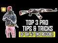 Top 3 Latest and best pro tips To control Recoil of AK! Garena free fire