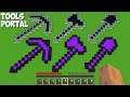 Which TOOLS PORTAL IS BETTER in Minecraft ? TOOLS NETHER PORTAL VS TOOLS END PORTAL !