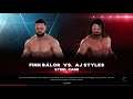 WWE 2K20 Finn Bálor VS AJ Styles Requested 1 VS 1 Steel Cage Match