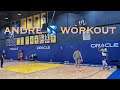 📺 Andre Iguodala workout/threes/free throws after Warriors practice, day b4 Portland Trail Blazers
