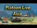Asia Platooning LIVE with Wallerdog members - WoT Blitz