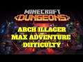 Beating the Arch illager Max Adventure Difficulty | Minecraft Dungeons
