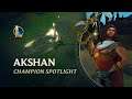Champion Spotlight: Akshan | Gameplay – League of Legends