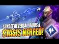 Destiny 2 | Warlock Stasis Gets NERFED! Raid Details & Returning Season 10/11 Gear Next Week!