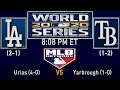 Dodgers vs Rays | 2020 MLB World Series (GAME 4) | 10/24/20