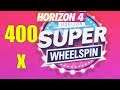 Forza Horizon 4 : J'OUVRE 400 SUPERWHEELSPINS