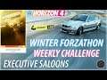 #FORZATHON Executive Saloons | SHOW OFF SKILL Forza Horizon 4 Winter Forzathon SHOW OFF SKILLS FH4
