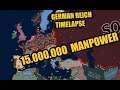 German Reich - 15 Million Manpower |Timelapse|