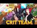GOD OF GUARANTEED CRITS?! RED SHIN ON CRIT TEAM DESTROYS PVP!! | Seven Deadly Sins: Grand Cross