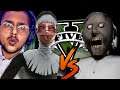 GTA 5  : GRANNY vs EVIL NUN !! (Scary)- Rachitroo