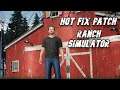 Hot Fix Patch For Ranch Simulator