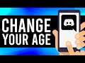 How To Change Your Age on Discord Mobile (Change Your Birthday)