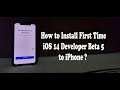 iOS 14 Developer Beta 5 Released - How to Install First Time to iPhone?