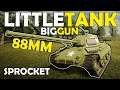Little Tank, MASSIVE 88MM Gun!   Sprocket Gameplay