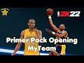 NBA 2K22 Primer Pack Opening MyTeam #NBA2K22 🏀