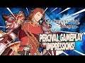 PERCIVAL IS COMING TO EVO 2019! | Granblue Fantasy Versus Percival Gameplay Impressions