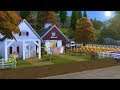 PUMPKIN FARM + HOUSE | The Sims 4 | Speed Build