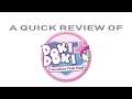 Quick Review: Doki Doki Literature Club Plus!