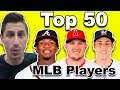 Reacting to MLB Fans Top 50 MLB Player Rankings