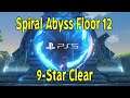 Spiral Abyss Floor 12 9-Star Clear [Genshin Impact on PS5]
