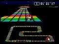 Super Mario Kart (PAL) Time Trial : Rainbow Road (RR) - 17"11 NBT