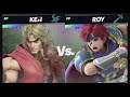 Super Smash Bros Ultimate Amiibo Fights – Request #15778 Ken vs Roy