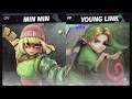 Super Smash Bros Ultimate Amiibo Fights  – Min Min & Co #79 Min Min vs Young Link