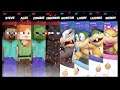 Super Smash Bros Ultimate Amiibo Fights – Steve & Co #255 Minecraft vs Koopalings