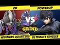 The Grind 143 Winners Quarters - ZD (Fox) Vs. PowerUp (Joker) Smash Ultimate - SSBU