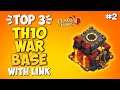 TOP 3 TH10 WAR BASE WITH LINK 2021!! Best COC Anti 2 Star Town Hall 10 War Base | Clash of Clans