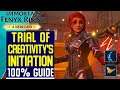 Trial of Creativity's Initiation 100% Guide - Immortals Fenyx Rising - A New God DLC