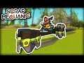 We Built and Raced Thruster Powered Drill Sleds! (Scrap Mechanic Multiplayer Monday)