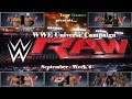 WWE 2K17: WWE Universe - September W4 Raw Roster