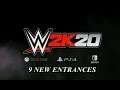 WWE 2K20 : 9 NEW ENTRANCES (CIAMPA, KENDRICK, RIPLEY...)