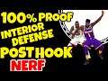 2K21 NEXT GEN 100% PROOF INTERIOR DEFENSE FOR BIG MAN IS NEEDED- POST HOOK NERFED PATCH 2 2K21