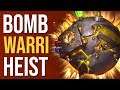 Bomb Warrior BLOWING UP Heist Bosses | Heist Ch. 2 | Rise of Shadows | Hearthstone