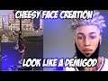 DRIPPY FACE CREATION LOOK LIKE A CHEESY DEMIGOD NBA 2K20