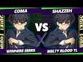 F@X 425 Winners Semis - Coma (Shiki) Vs. Shazzeh (Shiki) Melty Blood: Type Lumina